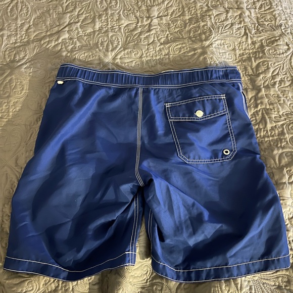 Men’s Old Navy Blue Swim Shorts Size Medium - Picture 2 of 3